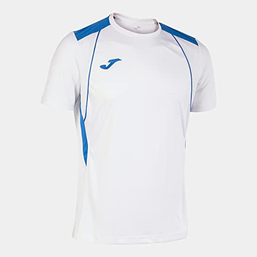 Joma Maglia a Manica Corta Uomo Championship VII Bianco Blu Reale