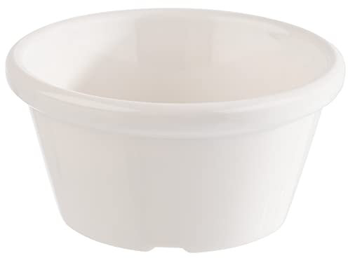 APS 40764 Lot de 12 coupelles en plastique Blanc Ø 7 cm Hauteur 3,5 cm