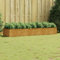 Festnight Cortenstahl Hochbeet Pflanzkübel aus Corten-Stahl 280 x 80 x 40 cm Hochbeete Für Garten Groß Pflanzgefäß Blumenkasten Pflanzkübels Gartenbeet Gemüsebeet Pflanzenbeet Garten
