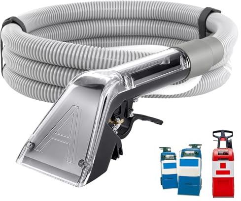 【Upgrade】Universal Upholstery Attachment with 12-FT Hose,Compatible with Rug Doctor Mighty Pro,X3,Wide Track Carpet Cleaner,Clean Carpet,Stair, Mattresse,Remove Dirt and Odor,2-Year Warranty