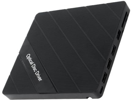 Lbvzxkad Extern CD DVD-enhet USB3.0 typ C optisk enhet CD/DVD-RW-spelare brännare/författare/läsare för bärbar dator PC-fönster