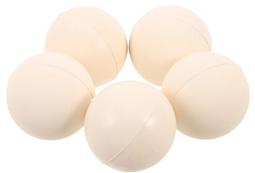 TOKIDNY 5 St Gummitorkbollar för Tvättmaskin Mjuka Fluffande Torkbollar för Dunjackor och Läderkläder Antistatiska och Trasselfria Torkbollar Sparar Torktid och Skyddar