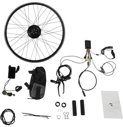 Kit de conversion de vélo électrique 36 V 250 W avec écran LCD, 5 vitesses, kit de conversion de vitesse pour roue arrière de vélo électrique de 28, 29, 700C