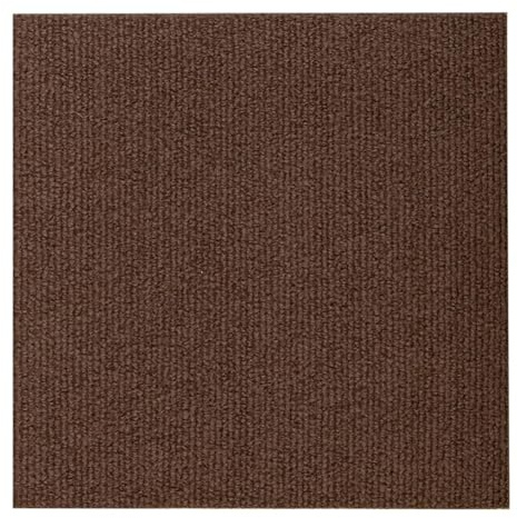 FEITAOOZ Piastrelle per Moquette, Moquette autoadesive, Antiscivolo, Adesivo, per Uso residenziale e Commerciale(Coffee)