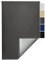 Thermorollo Rollo für Fenster ohne Bohren Verdunkelungsrollo Klemmfix – Sol Royal Seitenzugrollo Sonnenschutz Fenster innen Thermorollo ohne Bohren - Fensterrollo Thermo 110x160 cm Anthrazit T42
