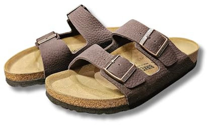 BIRKENSTOCK Arizona Desert Buck Roast, Nubuck Leather Marrone 43