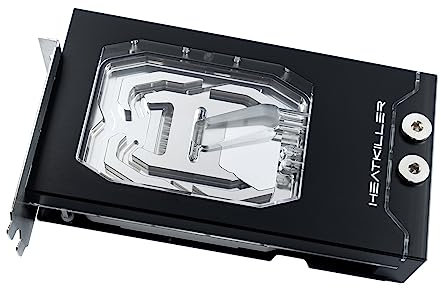 Watercool Heatkiller V Pro RTX 4090 FE, ARGB - Acryl + Nickel, Schwarz: Wasserkühlung für GPU, Kühlkörper, 4.5E+2 Watt, Desktop, Laptop