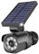 FOREVER Light Solarleuchte LED SUNARI FLS-25 für Außen mit Bewegungsmelder, PIR mit Kamerattrappe 4W 300lm 6000K 1500mAh Li-Ion IP65 wasserdicht Dummy Kamera für Eingang, Garten, Hof