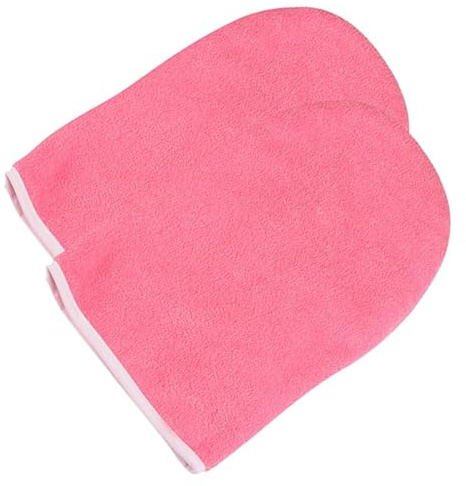 Healvian Guantes De Cera De Parafina Para Manos Con Aislamiento De Tela 25X16.5Cm Guantes Calientes Para Tratamientos De Spa Y Terapia De Hidratación Profesional