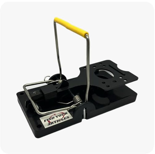 Rattenfalle und Mausefalle mit verbesserter Feder – sehr effektiv, langlebig und 6 Stück pro Verpackung.