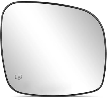 Vingdörr Spegel Glas För Dodge För Grand För Caravan För Chrysler För Town För Country 2008-2016 Vänster Höger Dörr Uppvärmd Backspegelglas Backspegel(Höger)