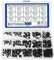 BGTXINGI 300pcs M3/4/5 Allen Head Socket Hex Grub Screw Set Assortment Kit with Plastic Box 12.9 Class Black Alloy Steel (Allen Socket Hex Grub Screw Set)