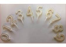 floral, gold color number without cake base, pack of 100 pcs (3)
