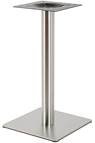 SHZICMY Tisch Legs 72cm Edelstahl Quadratisch Bistro Steh Tisch Gestell Tischbein Möbelfüße für Küchen-Arbeitsplatten Bistrotisch