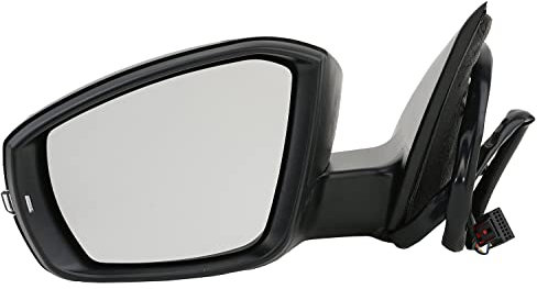 Johns, kompatibel zu Skoda 5E Außenspiegel links schwarz 11/12- elekt. 6- polig