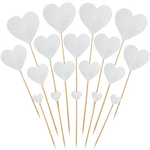 35 Stück Muffin Deko Cupcake Topper Herzen Topper Cupcake Herzen Muffins Deko Kuchendeko Herzen Kraftpapier Cupcake Handmade Glitter Cake Decorating Toppers For Cake Cupcake And Ice-Cream