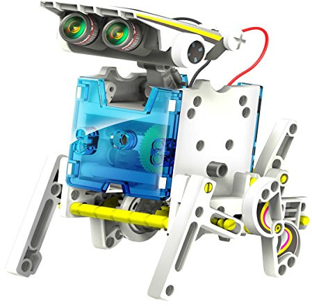 CONSTRUCT & CREATE 14 in 1 Solar Robot Kit