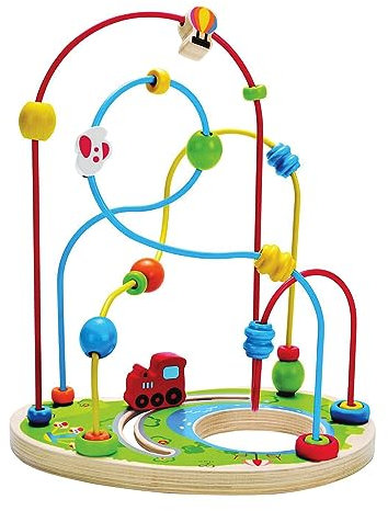 Hape E1811 - Ringelkunst, Motorikschleife