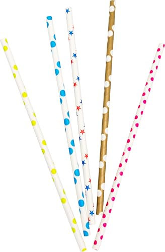 Vinbouquet Bouquet FIK 458 Einweg-Strohhalme, 25 Stück, papier