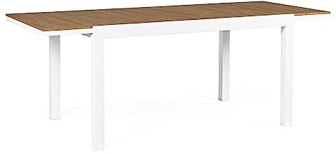 ANDREA BIZZOTTO Ausziehbarer Tisch Elias 140-200 x 90 Weiß