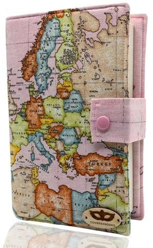 COVERS4BOOKS Custodia Libro | Custodia per Libri Tascabili con Copertina Morbida e -600 Pag. | Copertina Libro da Lettura | Cover Book Stoffa | Copri Libro da Lettura | Porta Libro Stoffa