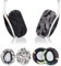 SGERUFZ 2 Pares de Fundas Transpirables para Auriculares - elásticas, Lavables, Reutilizables - Funda, Almohadillas Auriculares - se adaptan a Auriculares (9-10,5 cm)