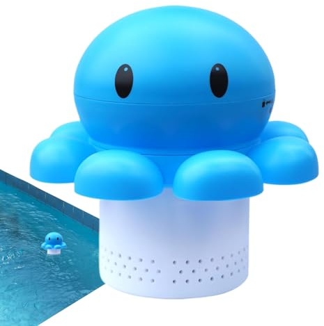 Flotador De Tabletas De Cloro,Dispensador De Tabletas De Piscina Ajustable | Piezas Y Accesorios Para Interior Exterior Bañera Comercial Cuidado Semanal