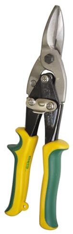 Tijera de hojalatero de aviación 250mm, acero de alta resistencia, corte preciso, ideal para metal y reparaciones en talleres.