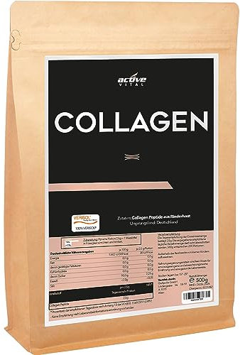 VERISOL Collagen-Hydrolysat-Pulver Typ-1-3 Bioaktive-Kollagenpeptide 500g