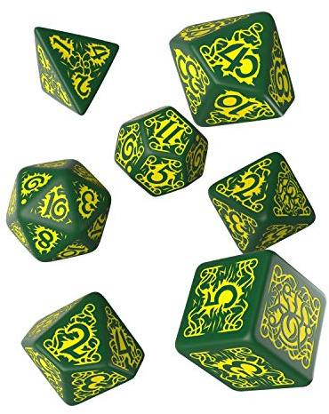 Q-Workshop Pathfinder Strange Aeons Dice Set (7)
