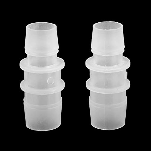 Adaptador de manguera de acuario Convertidor de manguera de acuario Tubo de acuario Conector de tubería Accesorios de manguera de bomba de aire(2 piezas de 16 mm / 20 mm)
