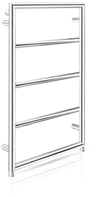 ASA LUXURY Cast Iron Steel designer wall mounted towel ladder rail, Duel fuel Chrome towel warmer, Electric towel rail 800 * 500