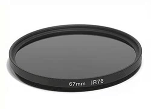 49 52 55 58 62 67 72 77 82 mm 550 590 630 650 680 720 760 850 950 1000 nm Irr Infraröd infraröd linsfilter for DV-kamera (Caliber : 67mm, Color : 590nm)