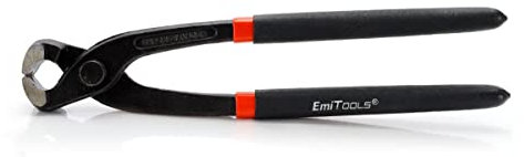 Pinzas para carpintero, alicates para ferrioli y cementistas, tenazas de trabajo profesional (10 pulgadas 250 mm)