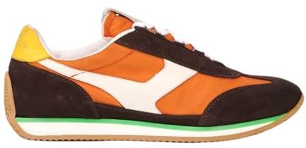 Sneakers Uomo Estive Trainer '74 Suede/Nylon/Vitello Marrone/Arancione/Bianco/Giallo [Taglia: 42] Scarpe Sportive Uomo Snakers Eleganti Estive