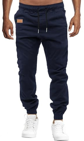 VMSUCIJ Mens Cargo Trousers Joggers for Men UK Work Trousers Outdoor Pants Cotton Chinos Regular Fit Multi-Pocket