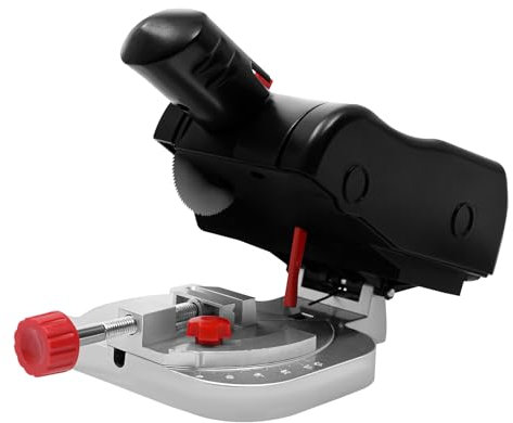 Mini sega troncatrice in acciaio, lama per sega circolare, bracciolo ergonomico, per legno, metallo non metalli, metalli morbidi, metalli duri in fabbriche, falegnameria, 25 x 14 x 15 cm