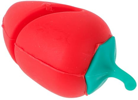 ULTECHNOVO Supporto Per Coperchio Di Pentola Anti-goccia in Silicone Per Cucina Pratico A Forma Di Peperoncino