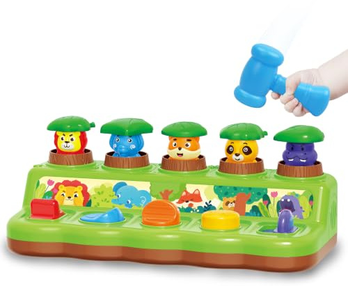 FS Pop Up Toy for 1 Year Old, Cause and Effect Learning Toy