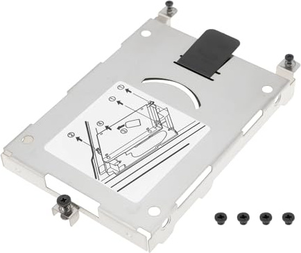 YINETTECH 1x Bandeja Disco Duro Portátil con Tornillos Compatible con HP EliteBook 8460P 8570P 8470W 8760W 8770W 8560W 8570W