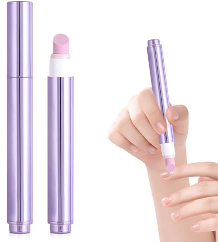 3 in 1 Nagelhautölstift, Aktualisiert Nagelhautentferner Stift mit Keramikspitze, Nagelhautschieber-Ölstift mit Keramikspitze, Nagelpflege Stift Nagelhautöl für Trockene Nägel (1Pcs)