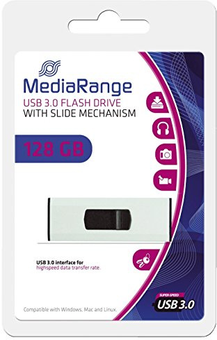 MediaRange MR918 Lecteur de disquettes Cd'S USB 3.0 super speed