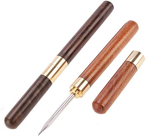 2 Pcs Wooden Tea Knife Needle Puer Puerh Tea Needle Ice Pick Tool for Breaking Tea Cake Brick or Breaking Ice