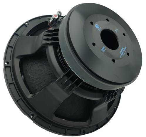 Seven Soundvector SVG15SUB1000/4 Subwoofer 15 Pulgadas Altavoz Profesional de Grave Sub-Grave 4 Ohm 1000W AES 2000W Programa