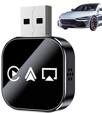 Generico Chiavetta Display Auto - Plug And Play | Adattatore Wireless Per Guida Quotidiana Lunghi Viaggi Città Telefonate Parcheggio Assistenza | Adattatore Schermo Auto