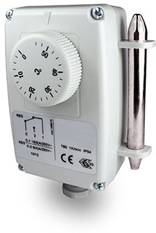 Tauchthermostat - Thermostat mit Fernfühler 0°C bis +55°C