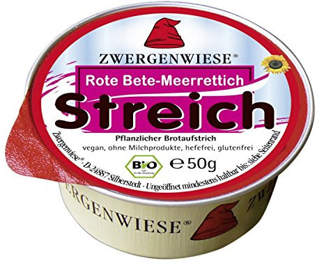 Zwergenwiese, Kleiner Rote Bete-Meerrettich Streich /glutenfrei/hefefrei, 50g