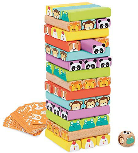 WOOMAX 46251 Tour en Bois 52 pièces