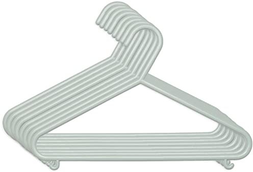 Bieco Appendiabiti Bambini 8 pezzi Menta | Lunghezza circa 30 cm | Stampelle Bambini | Grucce Bambini Grucce Neonato Grucce Appendiabiti Bambini Grucce per Bambini Attaccapanni Bambini Grucce Bimbi