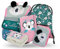 Schulranzen Mädchen Set 5 Teilig - Schultasche ab 1. Klasse - Grundschule Ranzen mit Brustgurt - Ergonomischer Schulrucksack (Baby Koala)